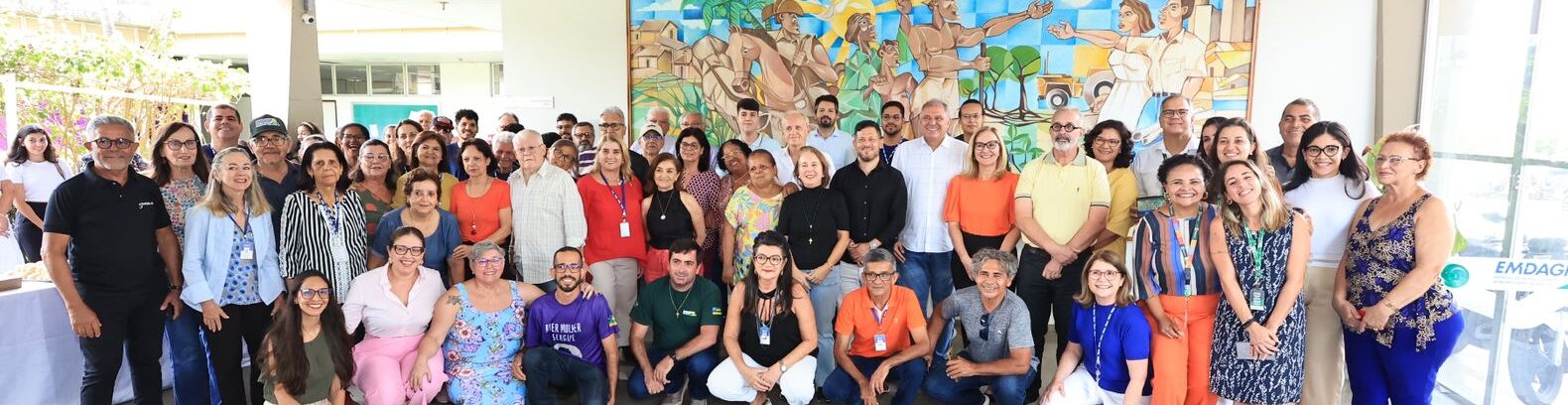 Emdagro realiza solenidade de entrega do quadro restaurado de Melciades de Souza